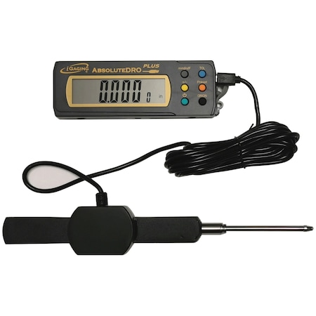 Igaging Absolute Origin Indicator w/ Remote Readout, 0-2"/0-50mm Range, 0.0005" Reading, 35-999-50 35-999-50